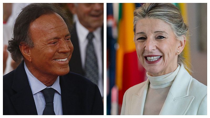 Julio Iglesias demanda a la Yolanda Díaz y le reclama 50.000 euros - La hora de La 1 | Ver
