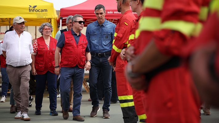 Informativo 24h - El incendio de La Mierla sigue estable tras quemar 32.000 hectáreas