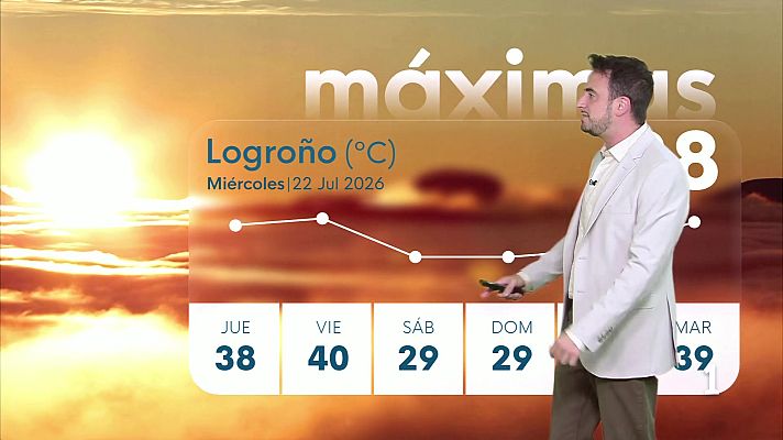 Informativo Telerioja - El Tiempo en La Rioja - 22/07/26
