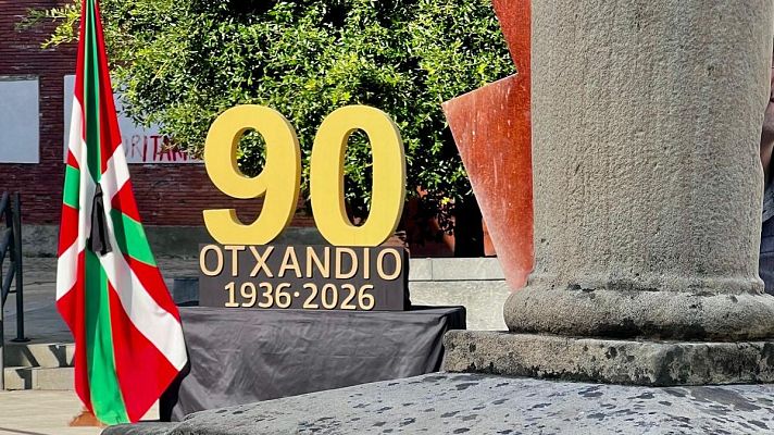Telenorte - País Vasco - Se cumplen 90 años del bombardeo de Otxandio, el primer ataque contra la población en la guerra civil