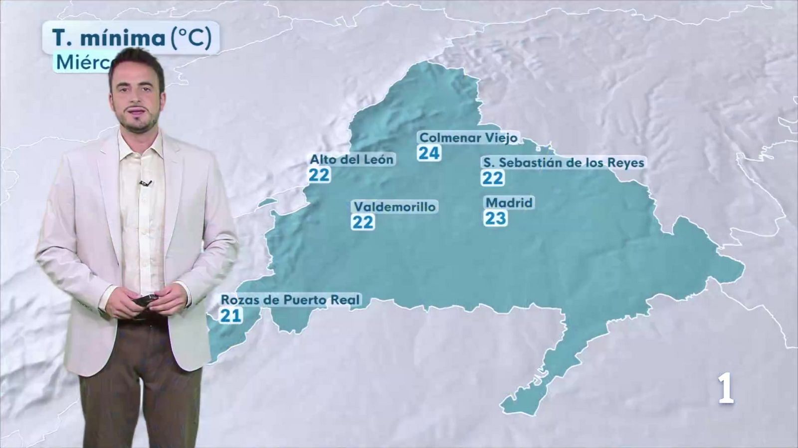 El tiempo en la Comunidad de Madrid –  22/07/26 | Ver