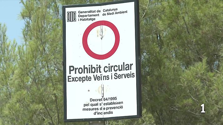 L'Informatiu - La demarcació de Tarragona, en el punt de mira pel risc d'incendi extrem