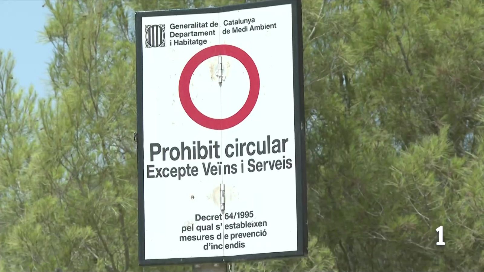 La demarcació de Tarragona, en el punt de mira pel risc d'incendi extrem