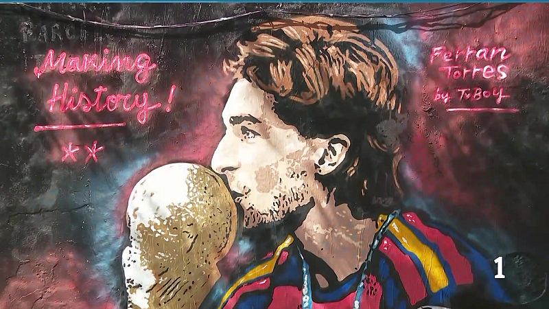Mural Ferran Torres