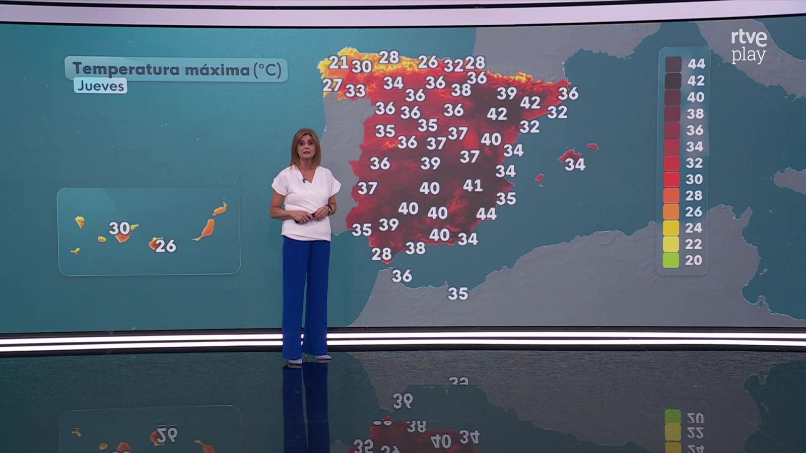El Tiempo Noche - 22/07/26 - RTVE.es - El tiempo | Ver