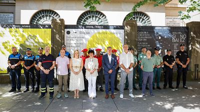 Casi 1.200 efectivos velarán por la seguridad en Navarra durante el eclipse solar