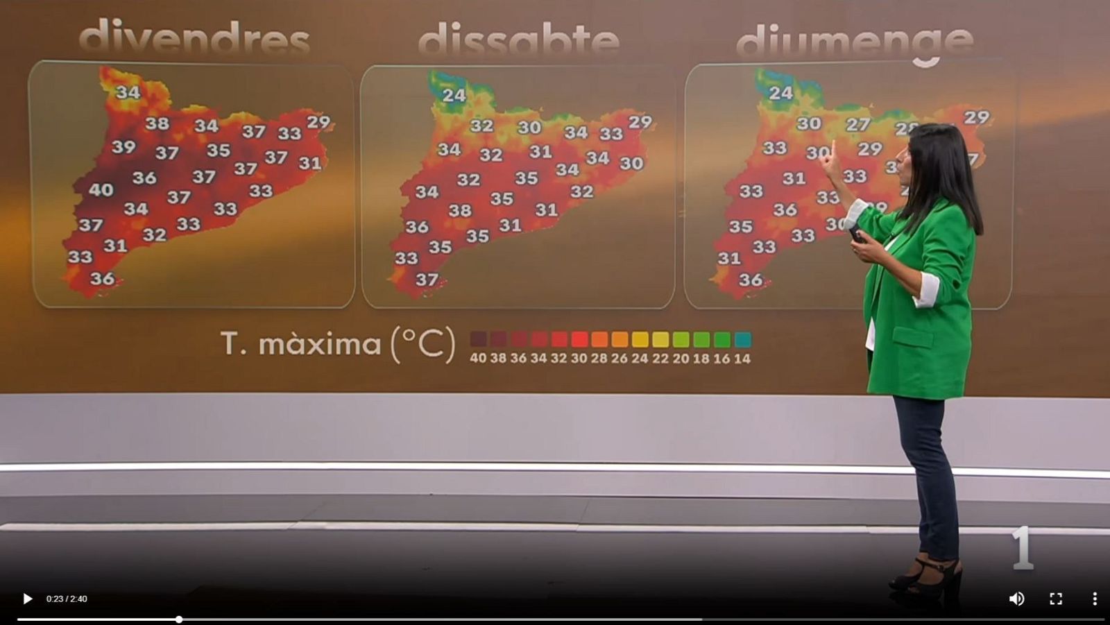 El Temps amb Sònia Papell (23/07/2026) | RTVE Catalunya - El temps | Veure