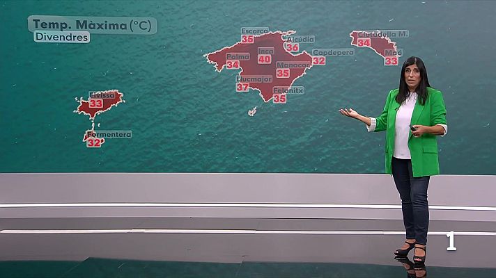 Informatiu Balear - El temps a les Illes Balears - 23/07/26