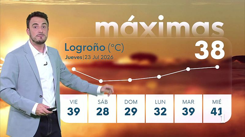El Tiempo en La Rioja - 23/07/26 | Ver