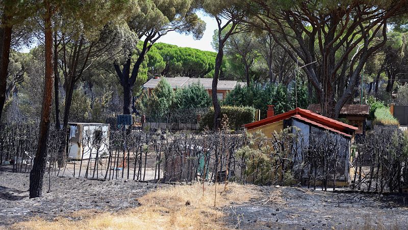 Angustia en Villa del Prado por el incendio de Almorox | Ver