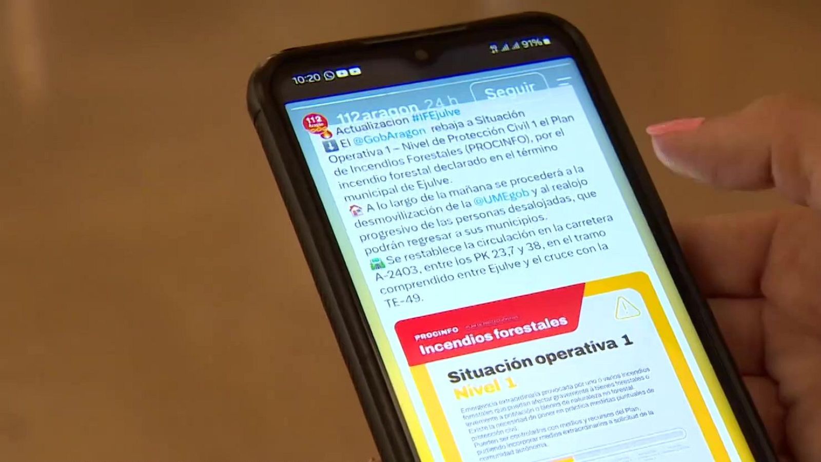 Las redes sociales, aliadas y rivales en las emergencias - Noticias Aragón | Ver