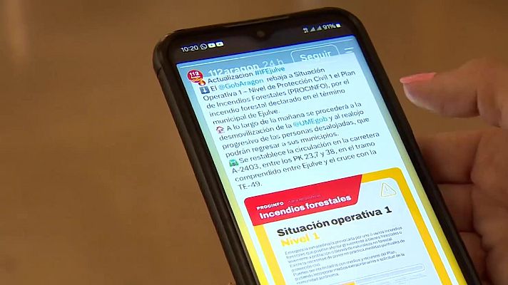 Noticias Aragón - Las redes sociales, aliadas y rivales en las emergencias