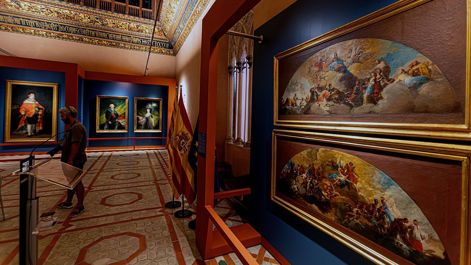 Dos nuevas obras de Goya para la Aljafería - Noticias Aragón | Ver
