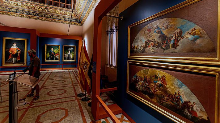 Dos nuevas obras de Goya para la Aljafer�a