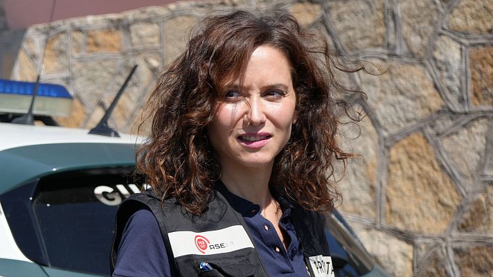 Informativo 24h - Ayuso: "Es el peor incendio de la historia de la Comunidad de Madrid"