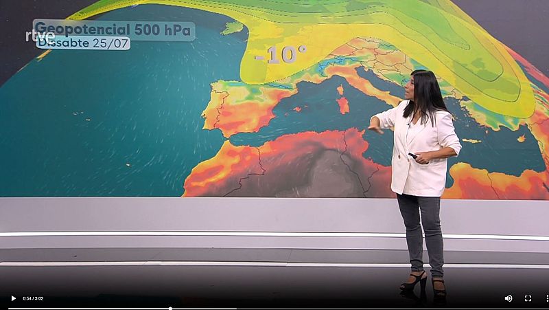 El Temps amb S�nia Papell (24/07/2026) | RTVE Catalunya - El temps | Veure