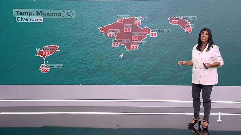 El temps a les Illes Balears - 24/07/26 | Ver