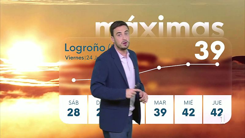 El Tiempo en La Rioja - 24/07/26 | Ver