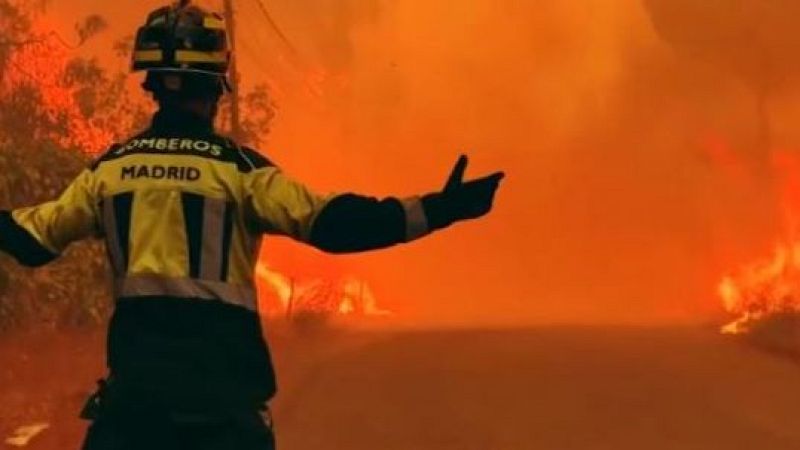 El gobierno decreta la Emergencia Nacional tras la petición de la Comunidad de Madrid por la fusión de los incendios - Directo al grano | Ver
