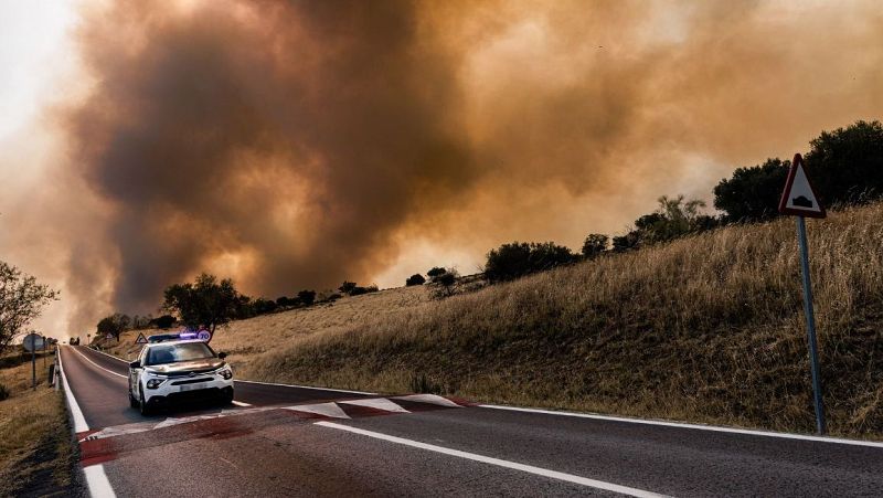 Preocupación por los incendios forestales de Madrid y Ávila | Ver