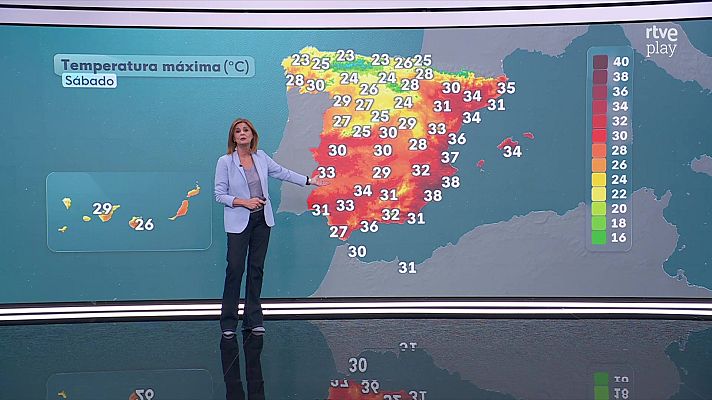 El tiempo - Las máximas descenderán en la mayor parte del país, más en puntos del Levante y extremo noroeste