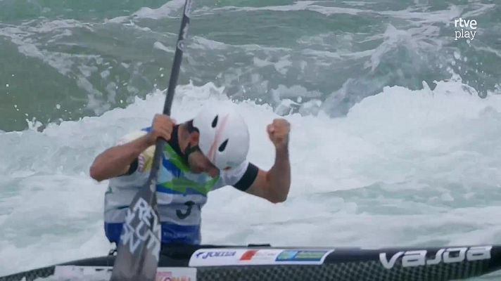Piragüismo - Miquel Travé, campeón del mundo de piragüismo en aguas bravas en C1 en Oklahoma