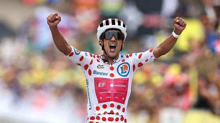 Tour de Francia - Richard Carapaz logra su segunda victoria en el Tour 2026 durante la 20ª etapa con final en Alpe d'Huez