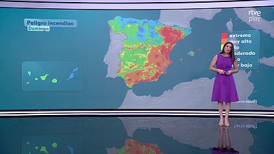 Descenso general y acusado de las temperaturas, salvo las máximas en litoral mediterráneo y Rías Baixas 