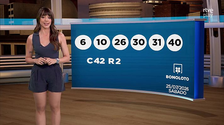 Loterías - Sorteo de la Bonoloto y Primitiva del 25/07/2026
