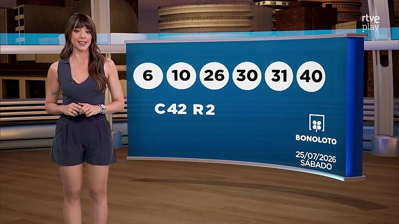 Sorteo de la Bonoloto y Primitiva: 25/07/2026 - Loterías | Ver