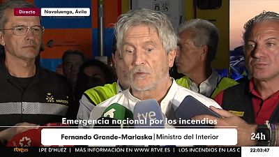 Marlaska: "La noche no a ser sencilla, va a ser un trabajo complejo"