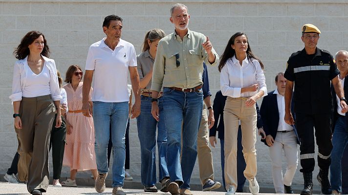 Fin de semana 24h - Los reyes visitan a los afectados por los incendios: "Nuestro cariño y apoyo con los que lo han pasado muy mal"