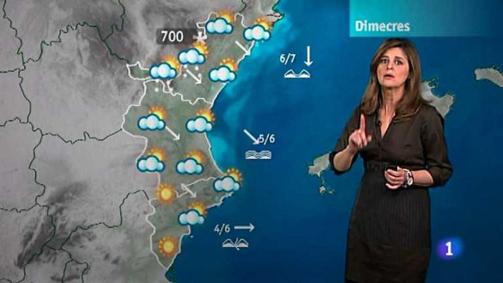 L'informatiu - Comunitat Valenciana - El tiempo en la Comunidad Valenciana - 12/03/13