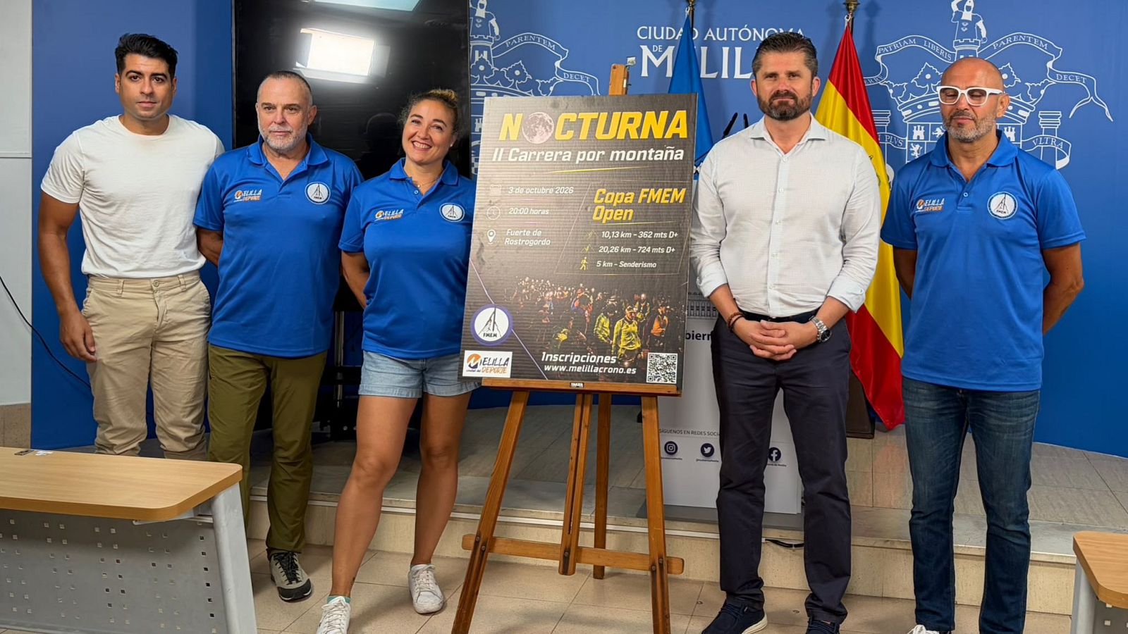 Melilla acoge en octubre la II Carrera por Montaña Nocturna | Ver