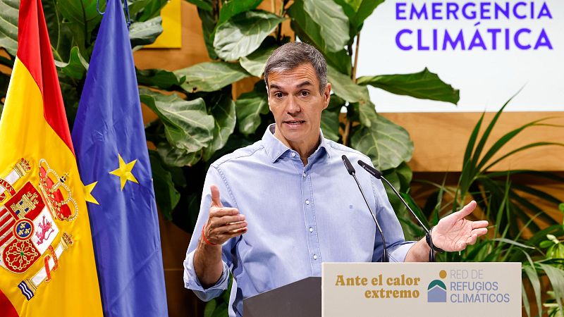 Sánchez insiste en el pacto de Estado contra la emergencia climática - Canal 24h | Ver vídeo