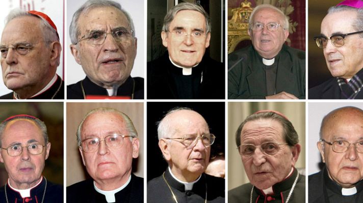 Telediario 1 - Cinco españoles en el cónclave