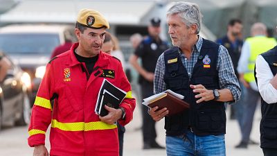 Marlaska asegura que ha sido "una noche positiva" para la evolución de los incendios