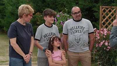 Familia Díaz: Un perro a la fuga