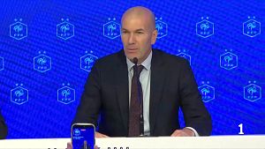 La selecci�n francesa presenta a su nuevo t�cnico: Zinedine Zidane