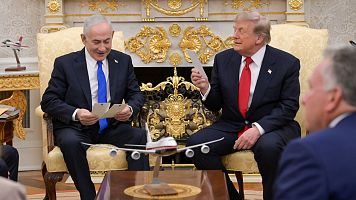 Trump se re�ne con Netanyahu y Zelenski para poner fin a los dos principales conflictos b�licos internacionales