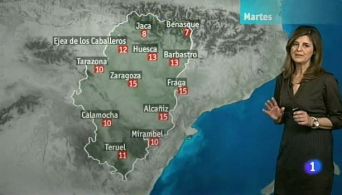 Noticias Aragón - El tiempo en Aragón - 12/03/13