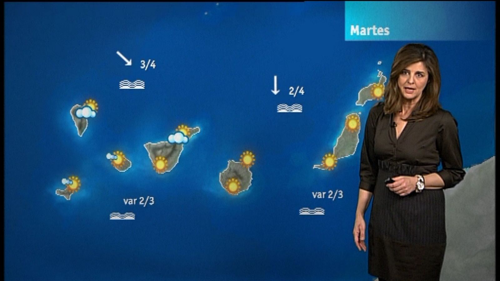 El tiempo en Canarias - 12/03/13 | Ver