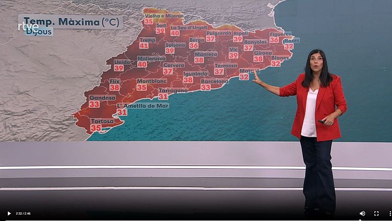 El Temps amb S�nia Papell (29/07/2026) | RTVE Catalunya - El temps | Veure