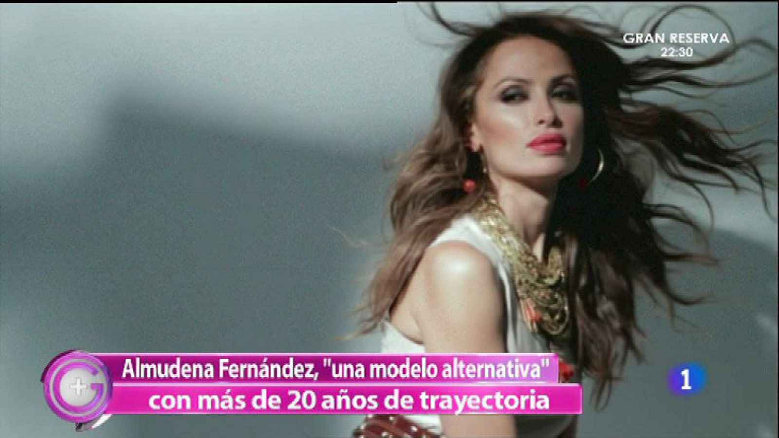 Almudena Fernández una modelo "alternativa"