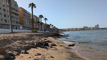 La Consejer�a de Medio Ambiente de Melilla reprocha a Costas que a�n no haya rellenado con arena la playa del Hip�dromo