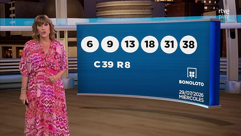 Sorteo de la Bonoloto: 29/07/2026 - Loterías | Ver