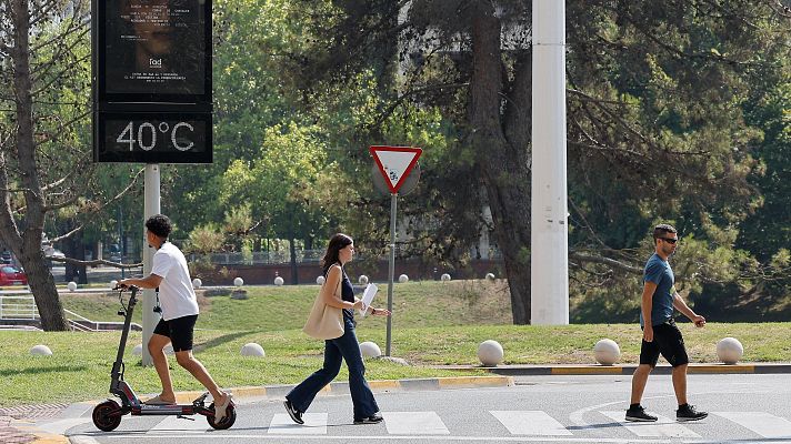Telenavarra - Cuarta ola de calor y riesgo de incendios en Navarra