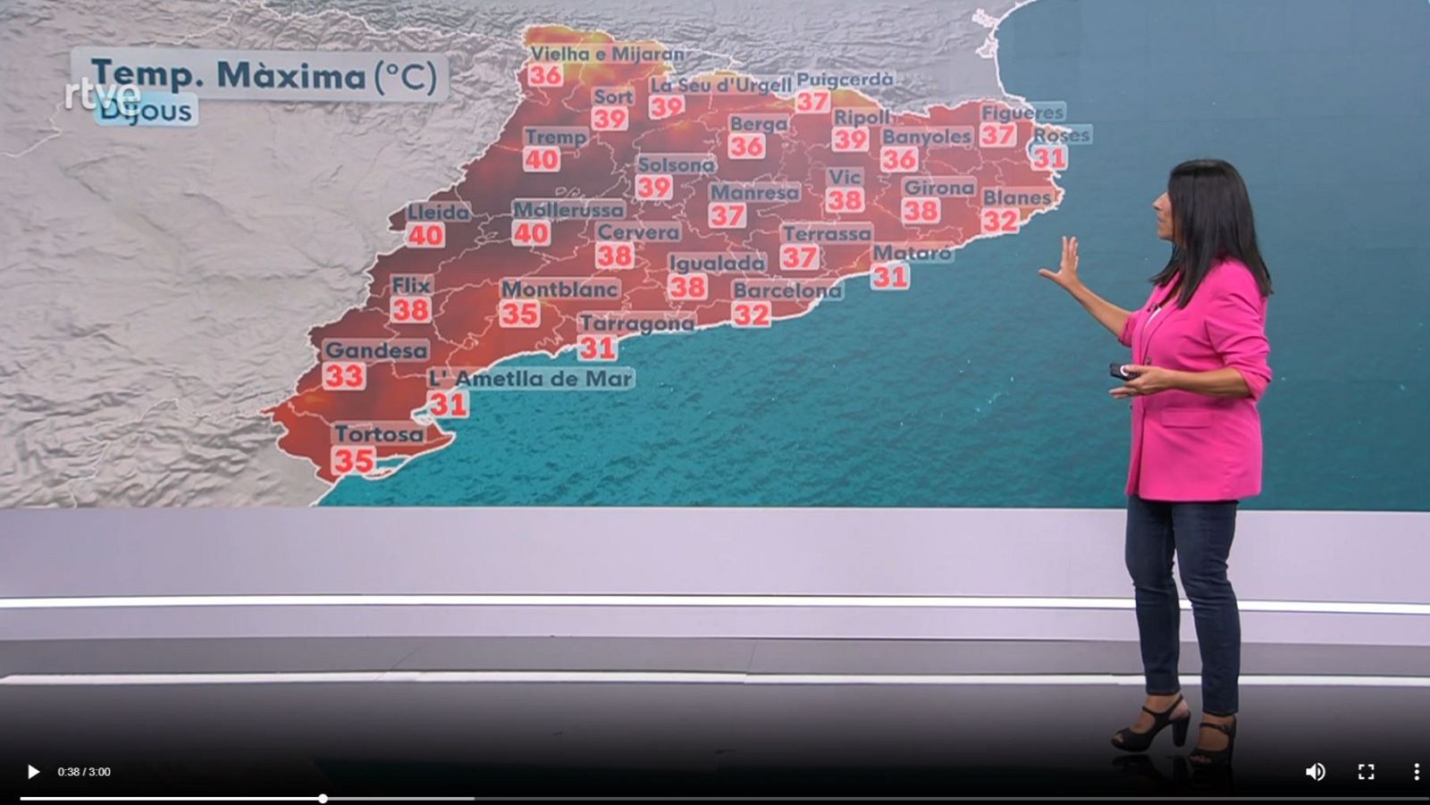 El Temps amb Sònia Papell (30/07/2026) | RTVE Catalunya - El temps | Veure