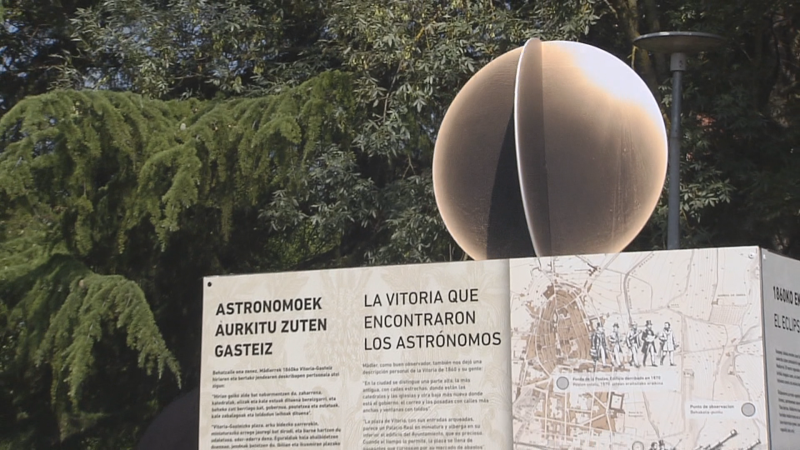 La localidad alavesa de Ribabellosa conmemora el eclipse total de sol de 1860 con una exposición | RTVE Play - Ver ahora
