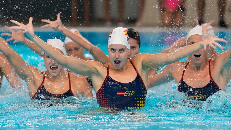 El nuevo desafío de Iris Tió: nadar siete rutinas - Teledeporte | Ver